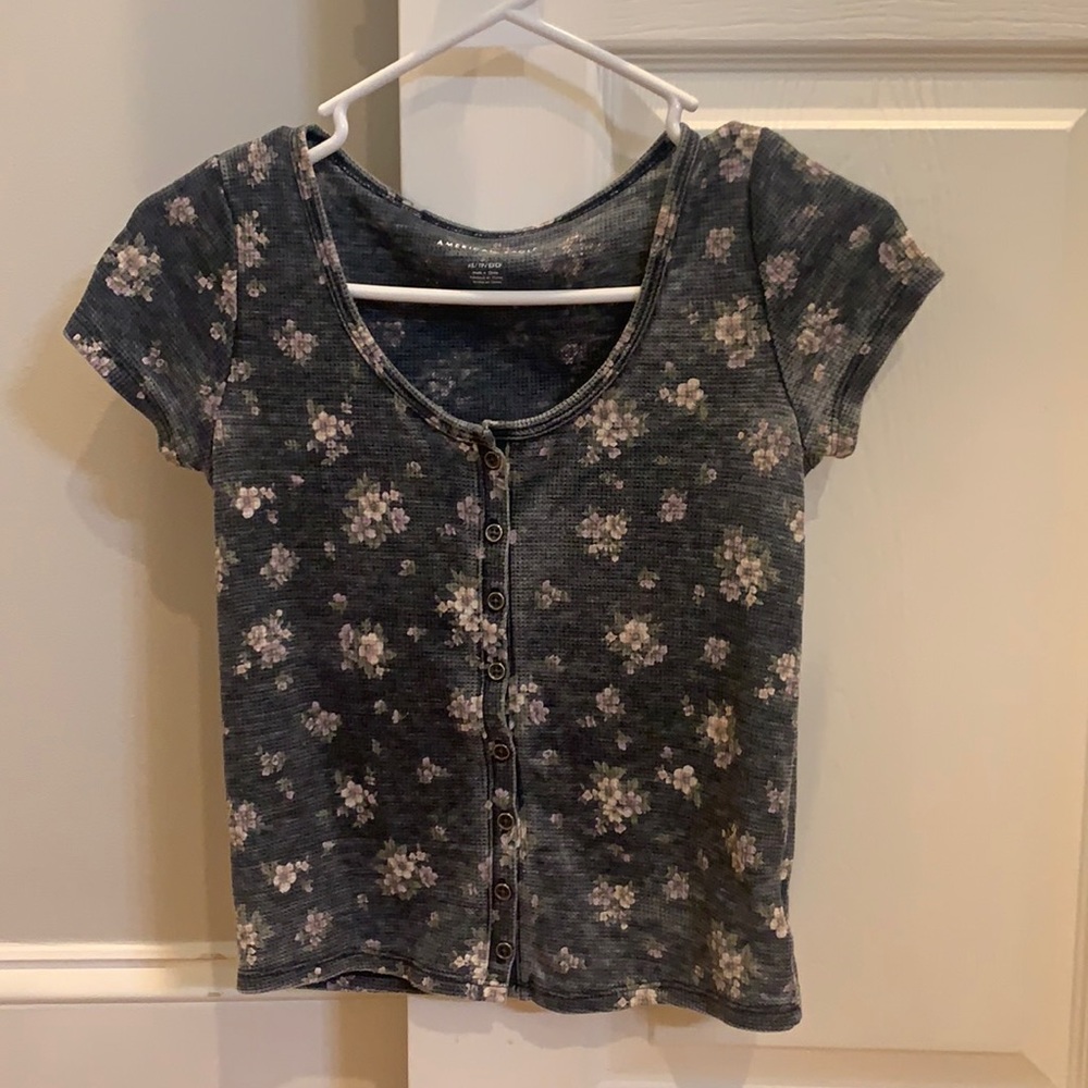 floral crop top from American Eagle